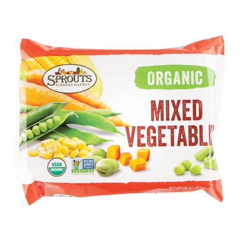 Sprouts Organic Mixed Vegetables