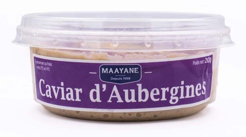 Caviar d'Aubergines Maayane - le pot de 200g