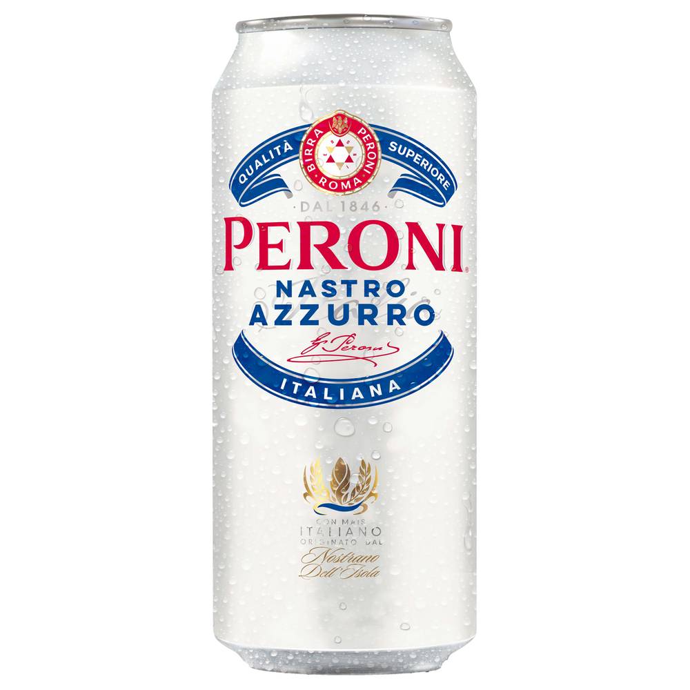 Peroni - Nastro azzurro bière blonde (500ml)