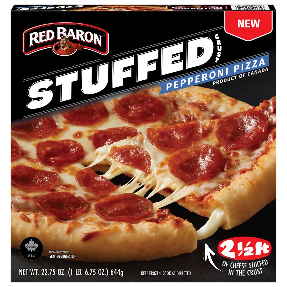 Red Baron Stuffed Crust Pizza, Pepperoni (22.75 oz)