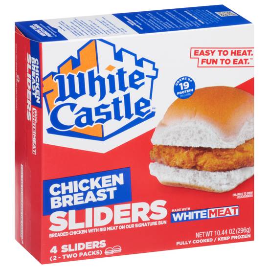 White Castle Chicken Breast Sliders (2 ct)