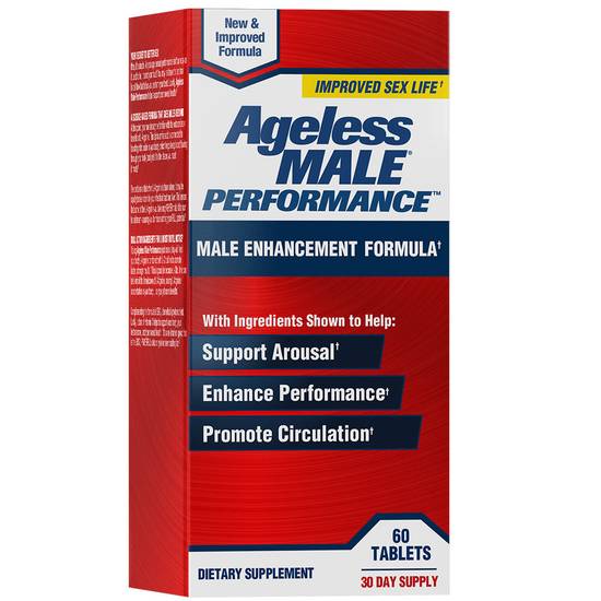 Ageless Male Performance by New Vitality - 60ct