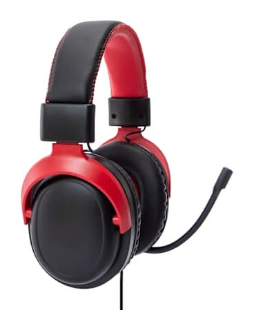 Titan Stereo Wired Gaming Headset Red