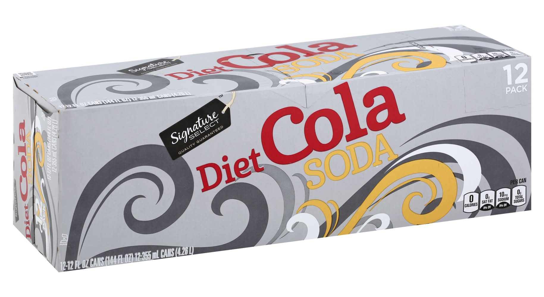 Signature Select Diet Cola Soda (12 x 12 fl oz)