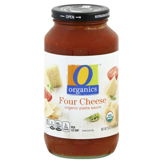 O Organics Four Cheese Organic Pasta Sauce