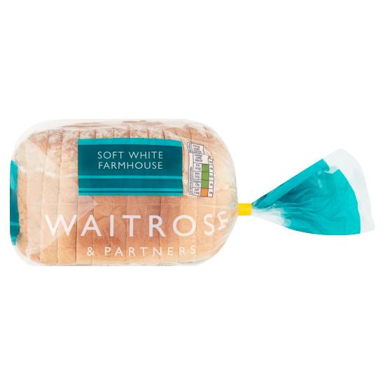 Waitrose Soft White Farmhouse Bread
