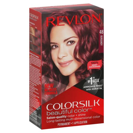 Revlon Colorsilk Beautiful Color Burgundy 48 Permanent Hair Color
