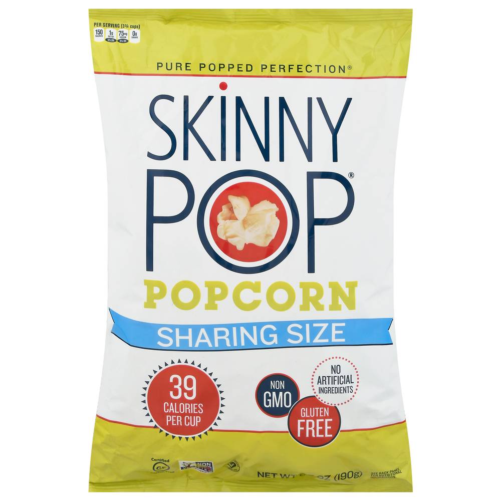 SkinnyPop Sharing Size Gluten Free Popcorn (6.7 oz)