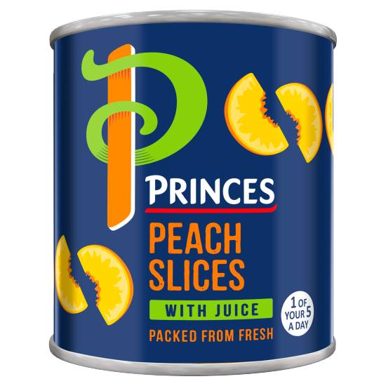 Princes Peach Slices With Juice 220g