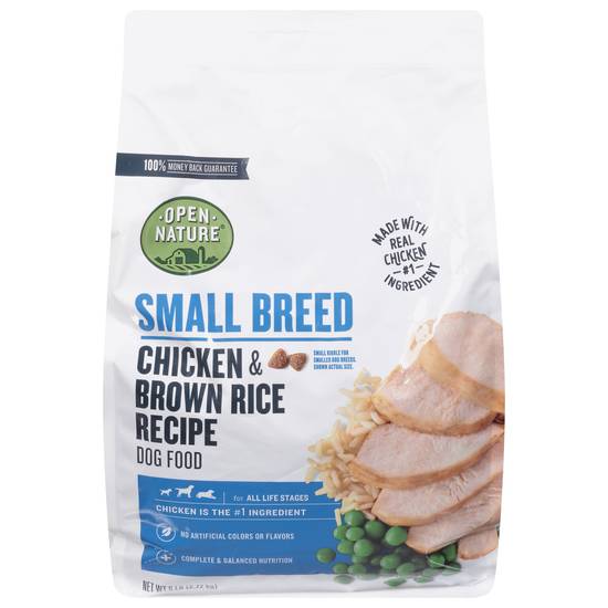Open Nature Small Breed Chicken & Brown Rice Recipe Dog Food