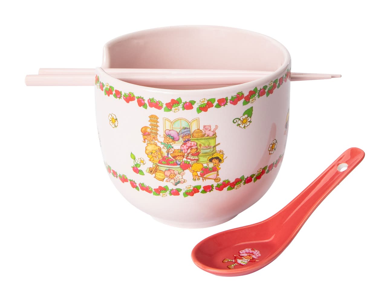Branded Ramen Bowl Strawberry Shortcake