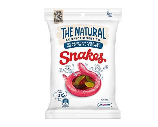 The Natural Confect. Co Snakes 190g