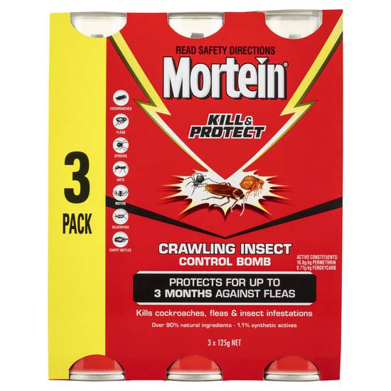 Mortein Kill & Protect Crawling Insects Control Bomb