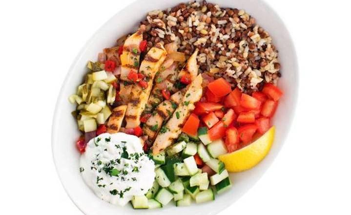 Mediterranean-Spiced Chicken Bowl