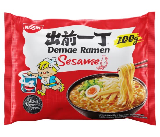 Nissin Sesame, Demae Ramen Noodles (100g)