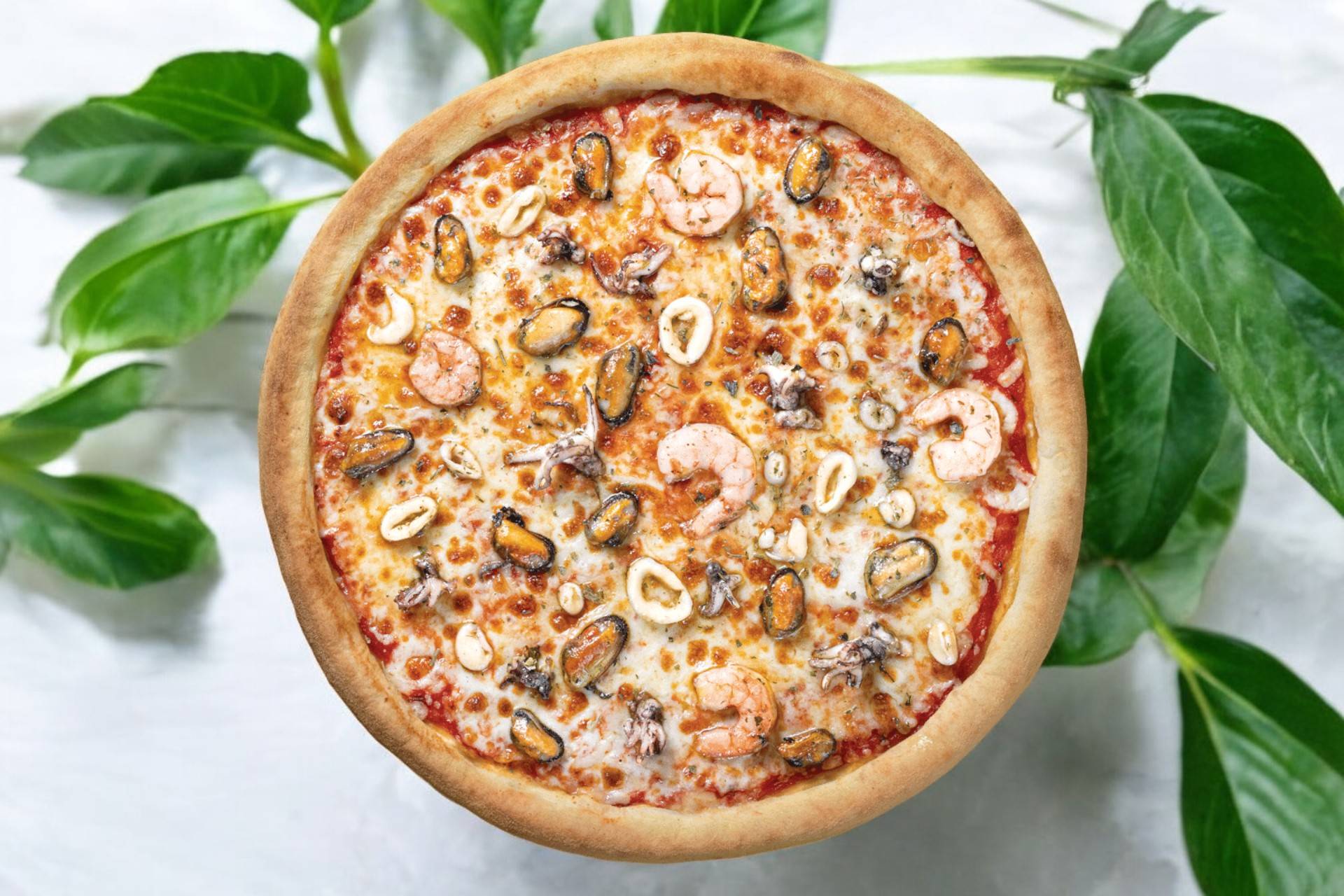 🍕Pizza fruits de mer