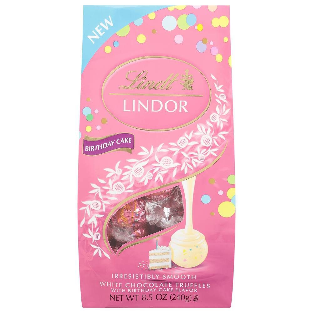 Lindt Llindor Birthday Cake With Chocolate Truffles (white)