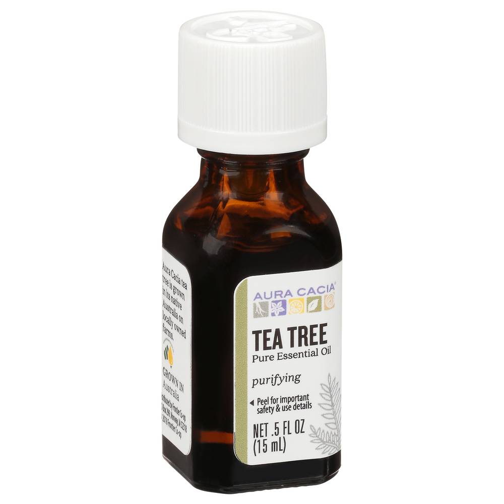 Aura Cacia Tea Tree Pure Essential Oil (0.5 oz)