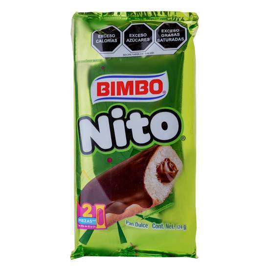 Bimbo Pastel Negito Duo 124g
