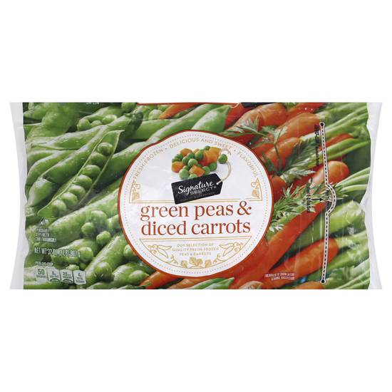 Signature Select Green Peas & Diced Carrots