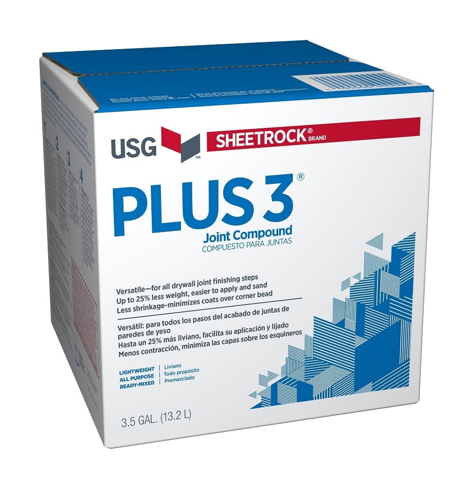 SHEETROCK Brand Plus 3 3.5 Gallons Premixed Lightweight Drywall Joint Compound
