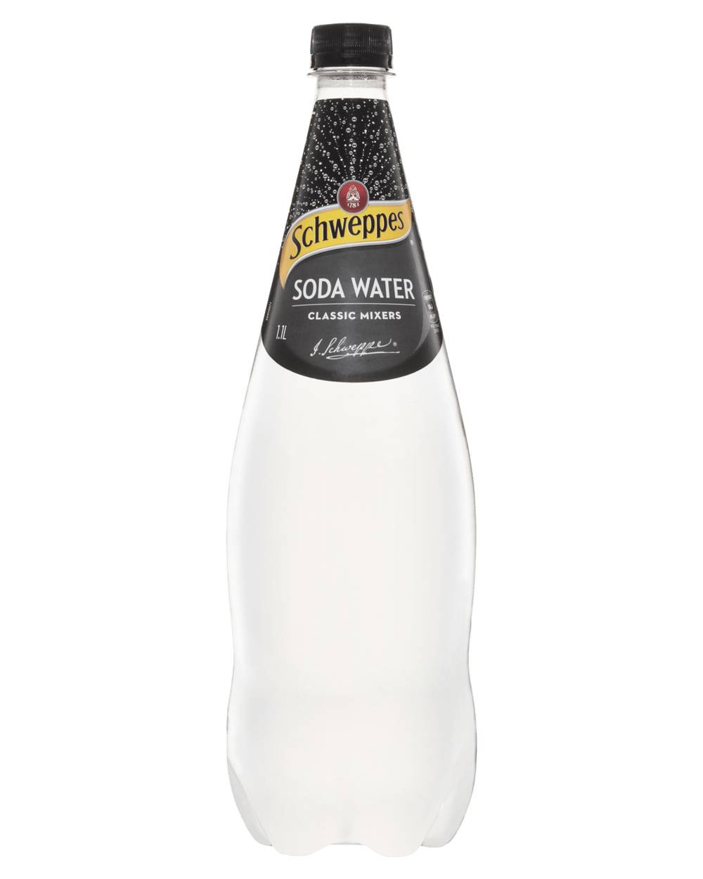 Schweppes Soda Water 1.1L