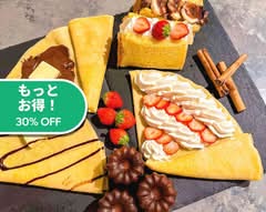 米粉クレープ HACCHA BOOTH Rice flour crepes