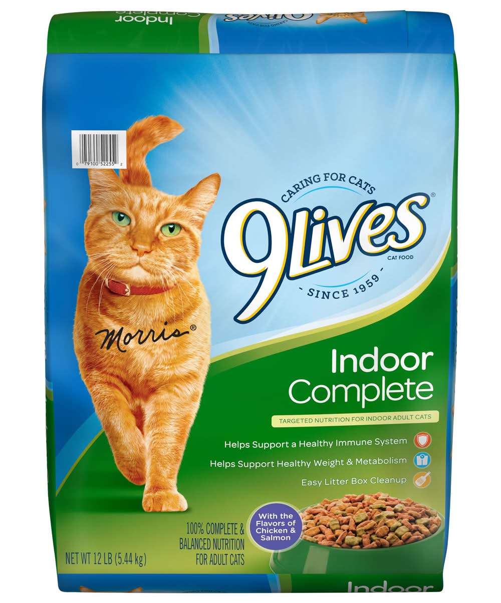 9Lives Indoor Complete Cat Food (12 lbs)