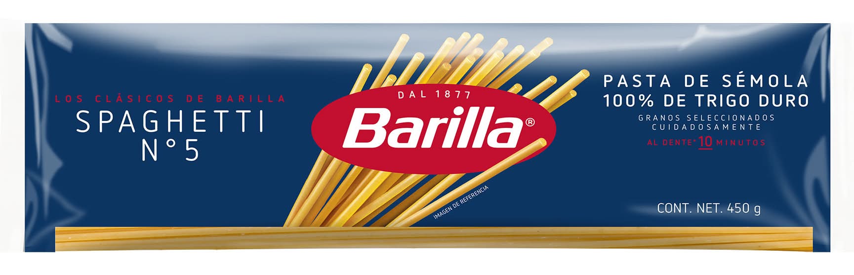 Barilla · Pasta spaghetti no. 5 (450 g)