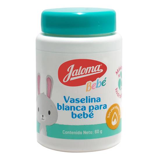 Jaloma vaselina blanca para bebé (tarro 60 g)