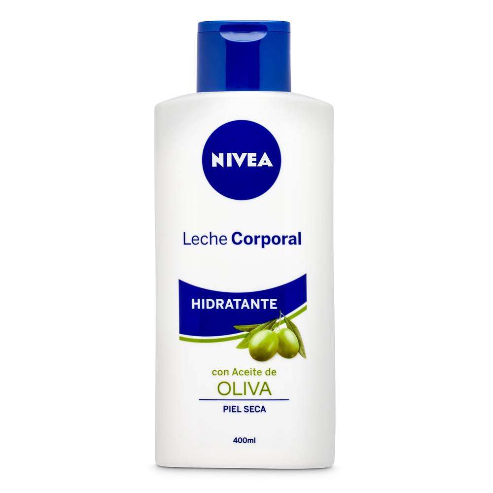 Crema Corporal Aceite De Oliva Piel Seca Nivea Botella 400 Ml