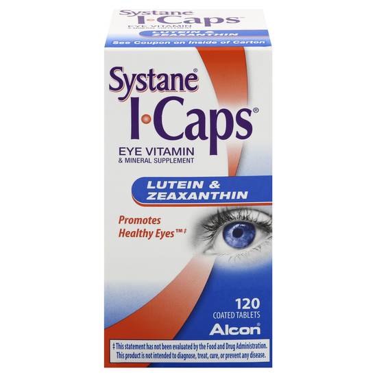 Systane I-Caps Eye Vitamin Tablets (120 ct)