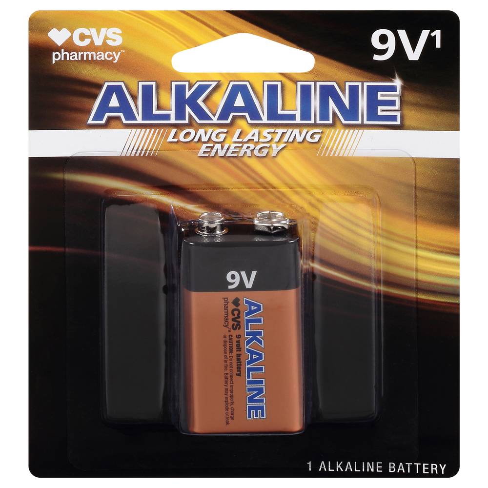 CVS Pharmacy 9V Alkaline Battery