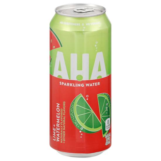 Aha Lime+ Watermelon Sparkling Water (16 fl oz)