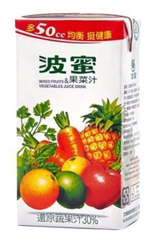 波蜜 果菜汁 (330 mL)