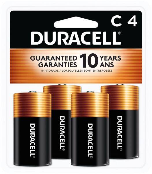 Duracell Alkaline Batteries C (4 ct)