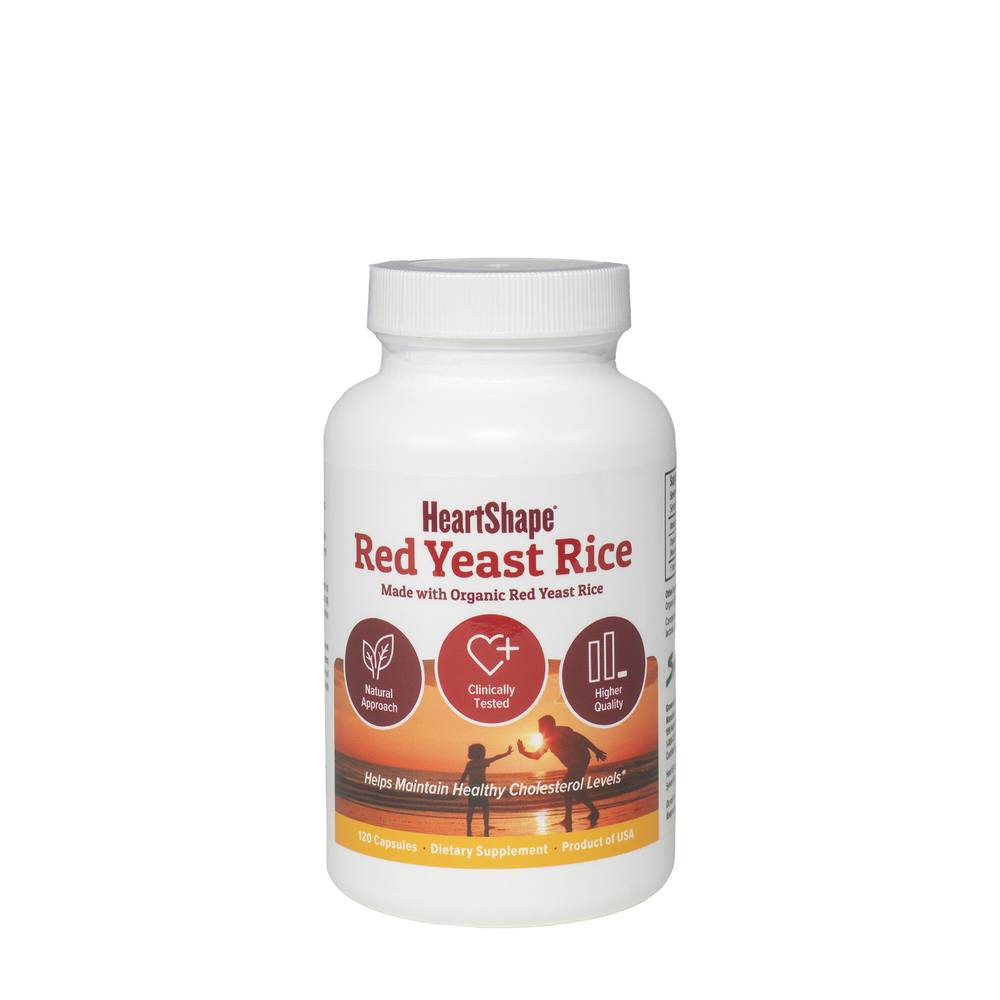 Red Yeast Rice - 120 Capsules (60 Servings)