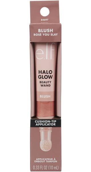 e.l.f. Halo Glow Beauty Wand Blush, Rosé You Slay (10 ml)