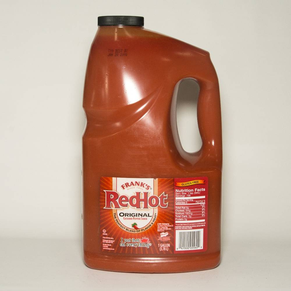 Frank's Red Hot Sauce - gallon (4 Units per Case)