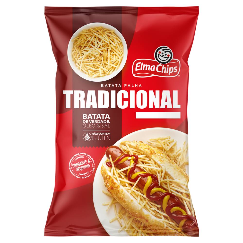 Elma Chips Batata palha tradicional