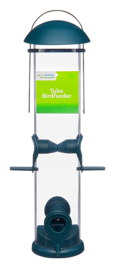 TrueLiving Outdoors Tube Birdfeeder