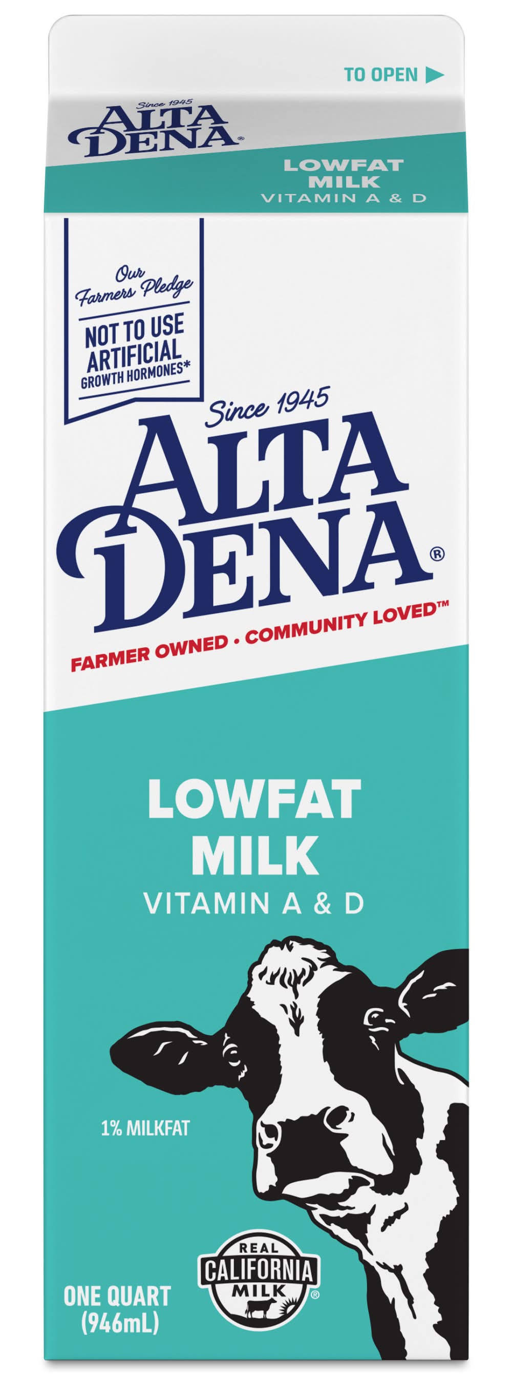 Alta Dena Low Fat Milk (1 qt)