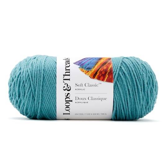 Loops & Threads Soft Classic Solid Yarn By, Arctic