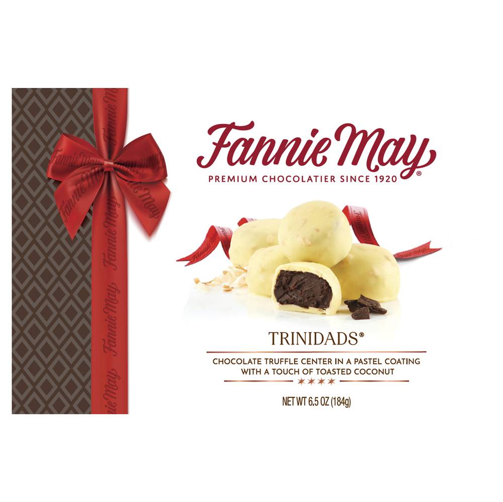 Fannie May Trinidads Premium Chocolate Truffle (6.5 oz)