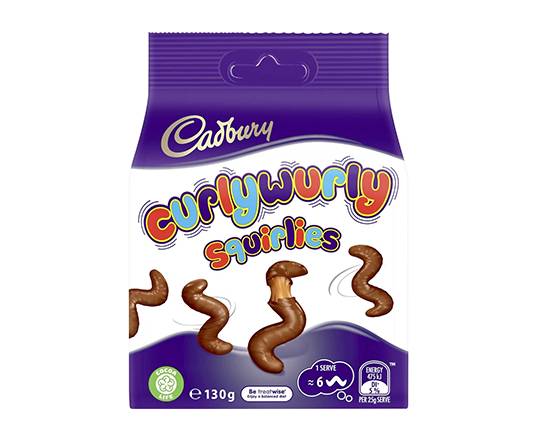 Cadbury Curly Wurly Squirlies Bag 130g