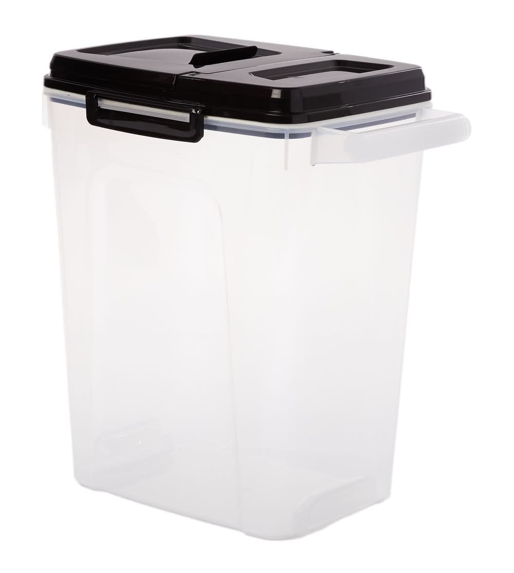 Top Paw® Plastic Food Storage Dispenser with Pour Spout, BPA-Free (Size: 12 Lb)
