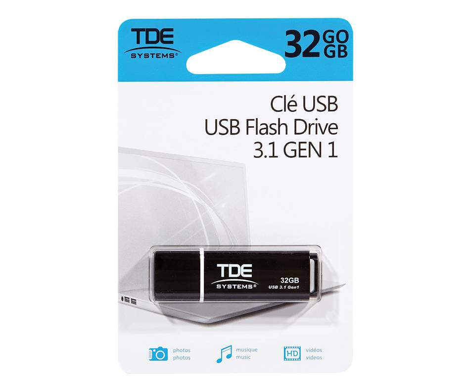 Tde clé usb o, 1 unité (32 g) - usb flash drive b, 1 unit (32 g)