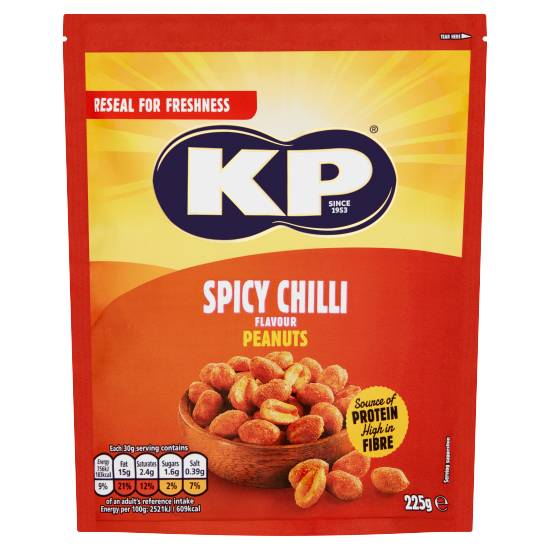 KP Spicy Chilli, Peanuts (225g)