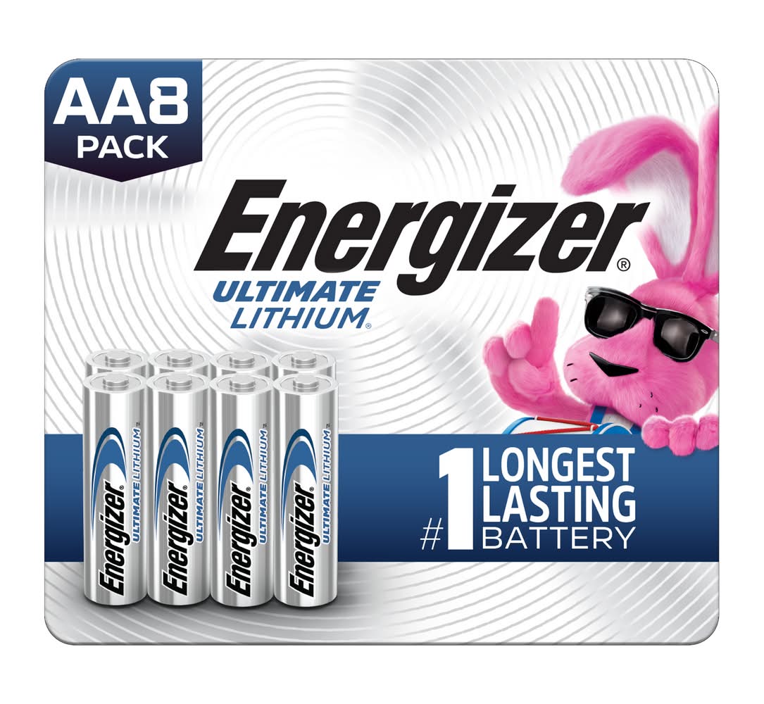 Energizer Ultimate Lithium Aa Lithium Batteries (8 ct)