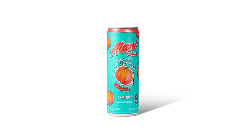 Alani Energy Juicy Peach, 12 oz